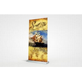Scroll Slot Banner Stand (39.4"x85")